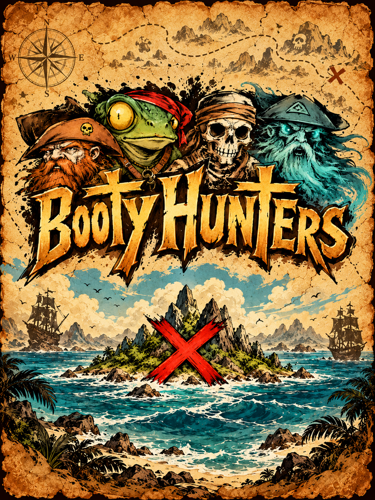 Booty Hunters! Core Rulebook (PDF Download)