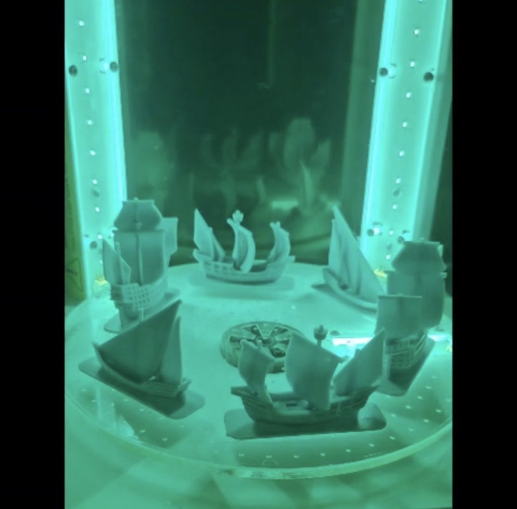 new ships UV curing