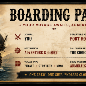 Booty Hunters! Digital One Month Boarding Pass